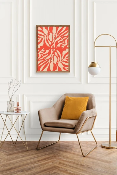 Modern Ahşap Çerçeveli Tablo 17 x 23 - Resim 2