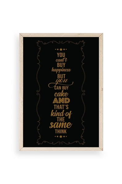 Modern Ahşap Çerçeveli Tablo 23 x 30 ürün görseli 1