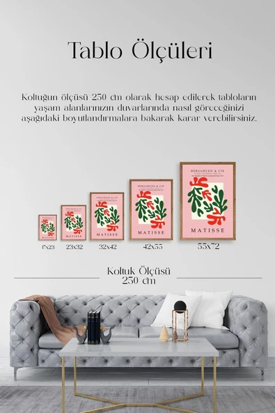 Modern Ahşap Çerçeveli Tablo 30 x 42 - Resim 5