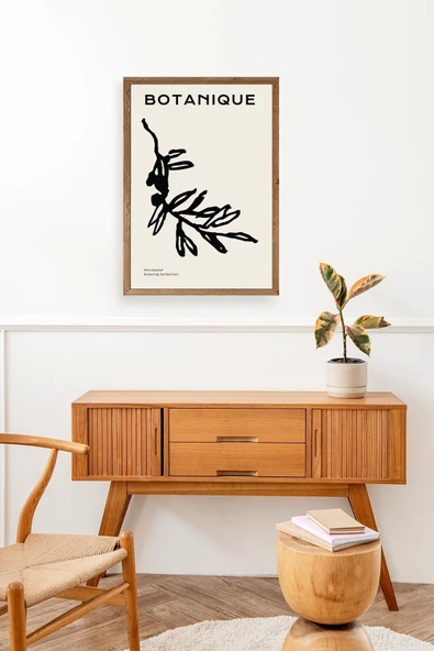 Yaprak Ahşap Çerçeveli Tablo 17 x 23 - Resim 2