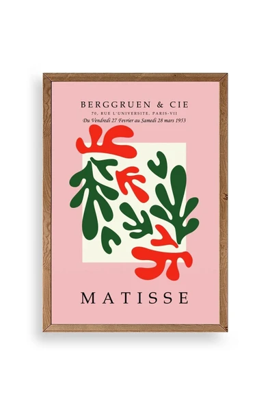 Modern Ahşap Çerçeveli Tablo 23 x 30 ürün görseli 1