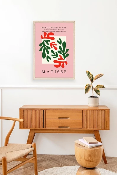 Modern Ahşap Çerçeveli Tablo 30 x 42 - Resim 3