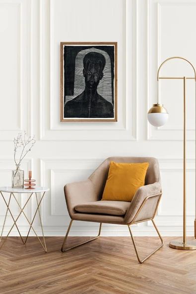 Samuel Jessurun Ahşap Çerçeveli Tablo 50 x 70 - Resim 2