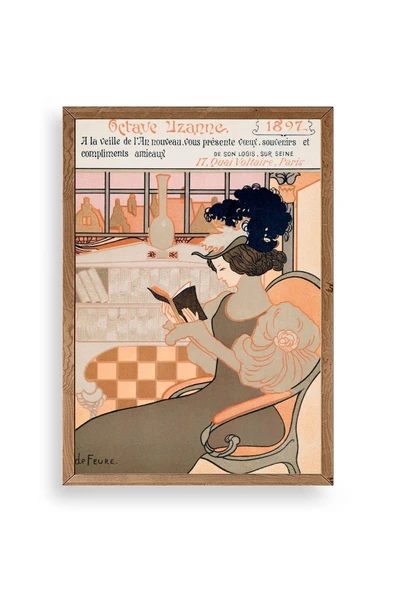 De Feure Ahşap Çerçeveli Tablo 23 x 30 ürün görseli 1