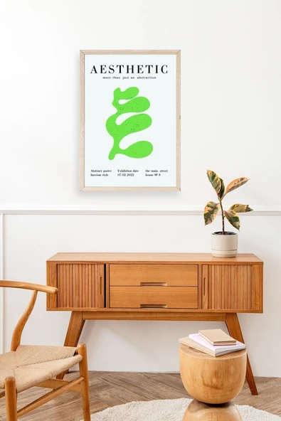 Modern Ahşap Çerçeveli Tablo 17 x 23 - Resim 2