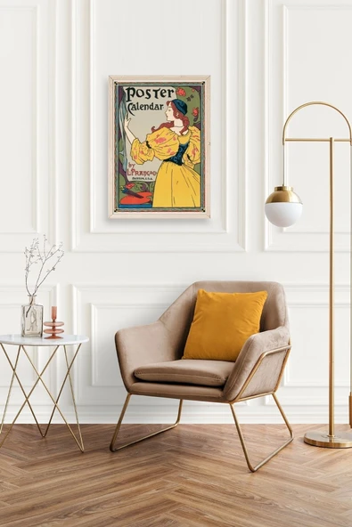 L. Prang Ahşap Çerçeveli Tablo 50 x 70 - Resim 2