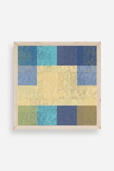 Kare Ahşap Çerçeveli Tablo 42 x 42 ürün görseli 1