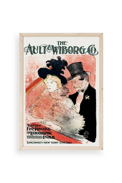 Ault Wiborg Ahşap Çerçeveli Tablo 30 x 42 ürün görseli 1