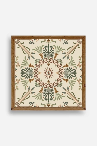 Motif Ahşap Çerçeveli Tablo 50 x 50 ürün görseli 1