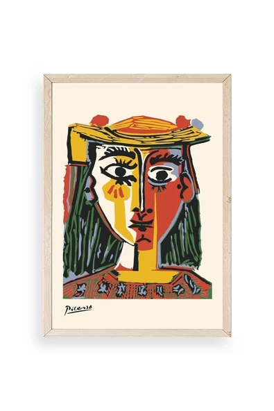 Picasso Ahşap Çerçeveli Tablo 23 x 30 ürün görseli 1