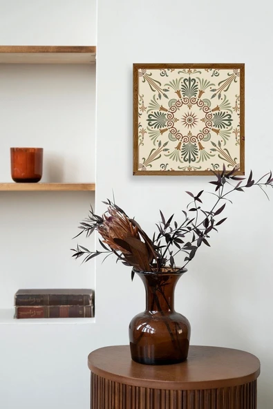 Motif Ahşap Çerçeveli Tablo 50 x 50 - Resim 3