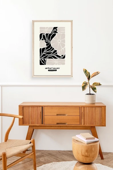 Çiçek Ahşap Çerçeveli Tablo 50 x 70 - Resim 3