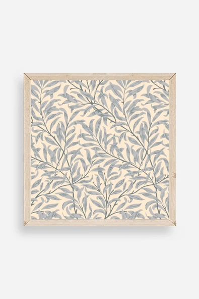 Yaprak Ahşap Çerçeveli Tablo 42 x 42 ürün görseli 1