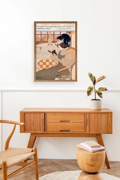 De Feure Ahşap Çerçeveli Tablo 17 x 23 - Resim 3