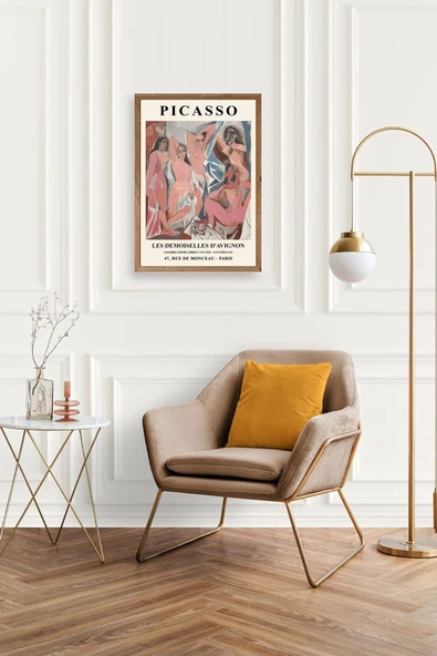 Picasso Ahşap Çerçeveli Tablo 23 x 30 - Resim 2