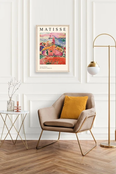 Matisse Ahşap Çerçeveli Tablo 17 x 23 - Resim 2