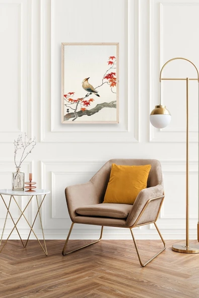 Floral Eclectic Ahşap Çerçeveli Tablo 50 x 70 - Resim 2