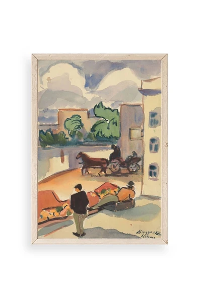 Zolo Palugyay Ahşap Çerçeveli Tablo 30 x 42 ürün görseli 1