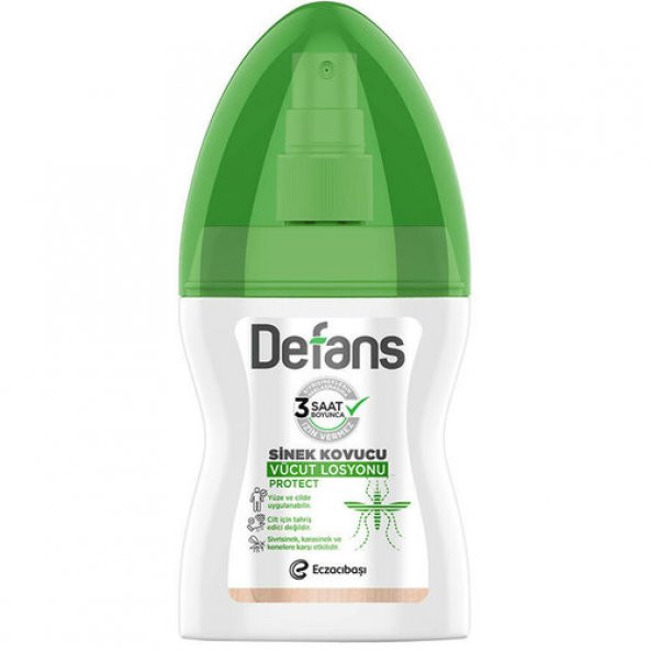 Detan Defans Sinek Kovucu Vücut Losyonu 100 Ml