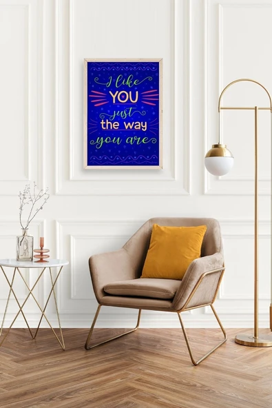 Motto Ahşap Çerçeveli Tablo 17 x 23 - Resim 2