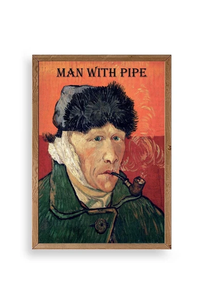 Van Gogh Ahşap Çerçeveli Tablo 17 x 23 ürün görseli 1