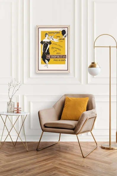 Metropolitan Ahşap Çerçeveli Tablo 30 x 42 - Resim 2