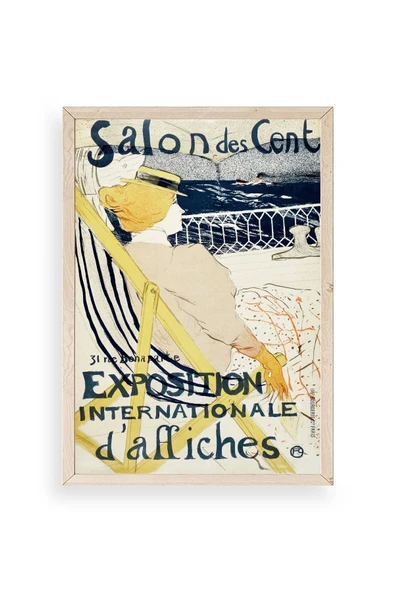 Henri Toulouse-Lautrec Ahşap Çerçeveli Tablo 50 x 70 ürün görseli 1