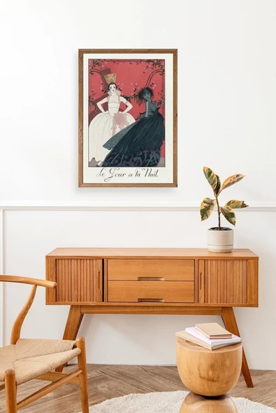 Paulette Duval Ahşap Çerçeveli Tablo 23 x 30 - Resim 3