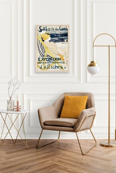 Henri Toulouse-Lautrec Ahşap Çerçeveli Tablo 23 x 30 - Resim 2