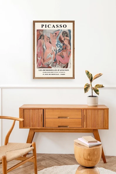 Picasso Ahşap Çerçeveli Tablo 23 x 30 - Resim 3