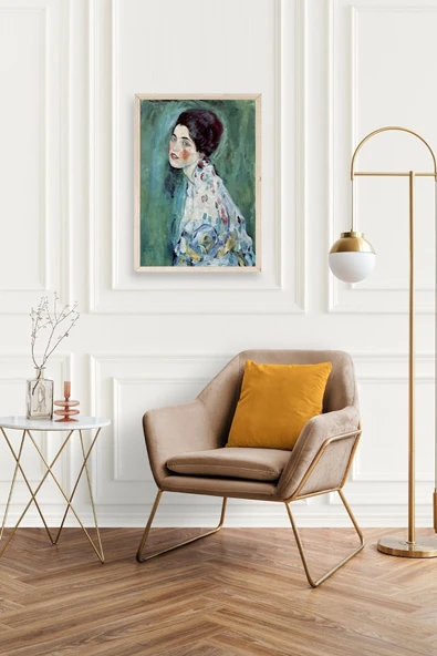 Gustav Klimt Ahşap Çerçeveli Tablo 50 x 70 - Resim 3