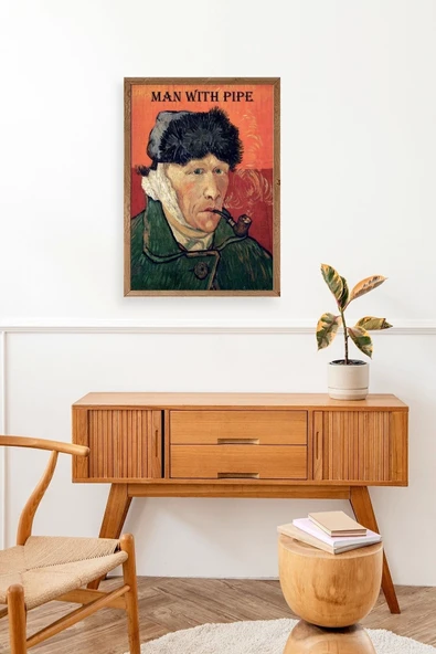 Van Gogh Ahşap Çerçeveli Tablo 17 x 23 - Resim 2