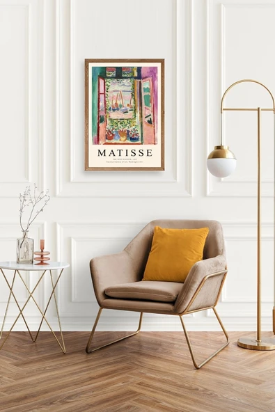 Matisse Ahşap Çerçeveli Tablo 17 x 23 - Resim 2