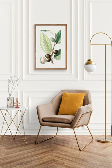 Zeytin Dalı Ahşap Çerçeveli Tablo 23 x 30 - Resim 2