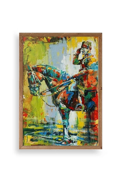 Atatürk Ahşap Çerçeveli Tablo 17 x 23 ürün görseli 1