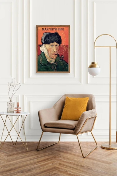 Van Gogh Ahşap Çerçeveli Tablo 30 x 42 - Resim 3