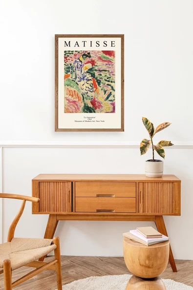 Matisse Ahşap Çerçeveli Tablo 50 x 70 - Resim 3