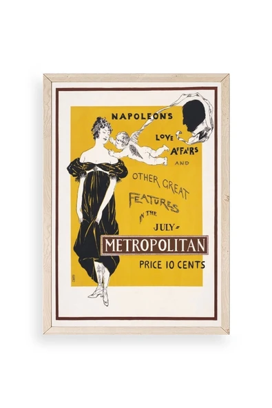 Metropolitan Ahşap Çerçeveli Tablo 30 x 42 ürün görseli 1