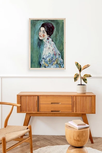 Gustav Klimt Ahşap Çerçeveli Tablo 50 x 70 - Resim 2