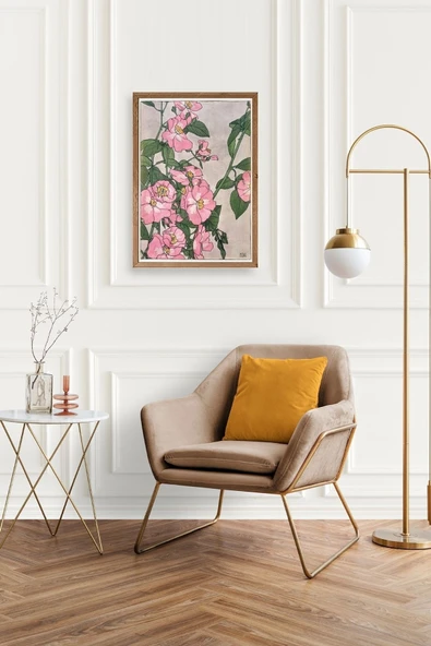 H. B. O. Ahşap Çerçeveli Tablo 17 x 23 - Resim 2