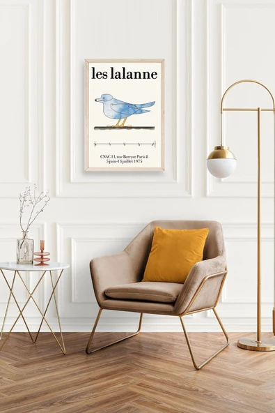 Les Lalanne Ahşap Çerçeveli Tablo 23 x 30 - Resim 2