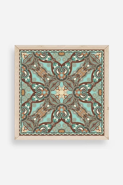 Motif Ahşap Çerçeveli Tablo 42 x 42 ürün görseli 1