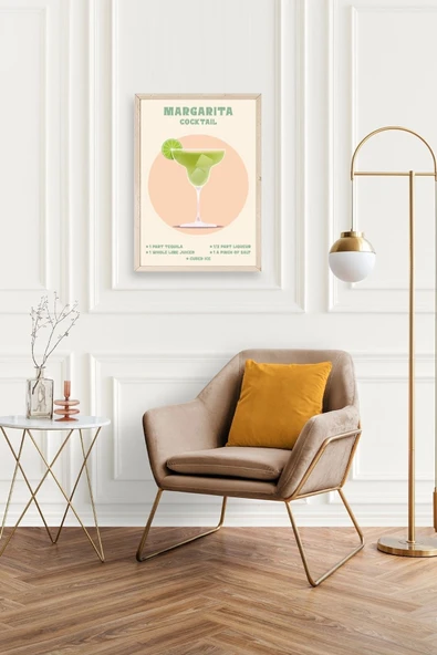 Margarita Ahşap Çerçeveli Tablo 23 x 30 - Resim 2