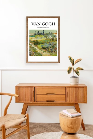 Van Gogh Ahşap Çerçeveli Tablo 17 x 23 - Resim 3