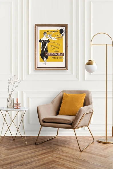 Metropolitan Ahşap Çerçeveli Tablo 23 x 30 - Resim 2