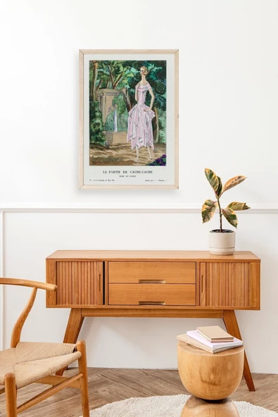 Bon Ton Gazetesi Ahşap Çerçeveli Tablo 30 x 42 - Resim 3