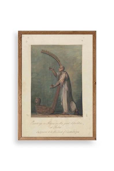 James Bruce Ahşap Çerçeveli Tablo 23 x 30 ürün görseli 1