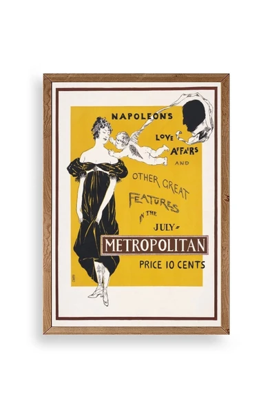 Metropolitan Ahşap Çerçeveli Tablo 23 x 30 ürün görseli 1