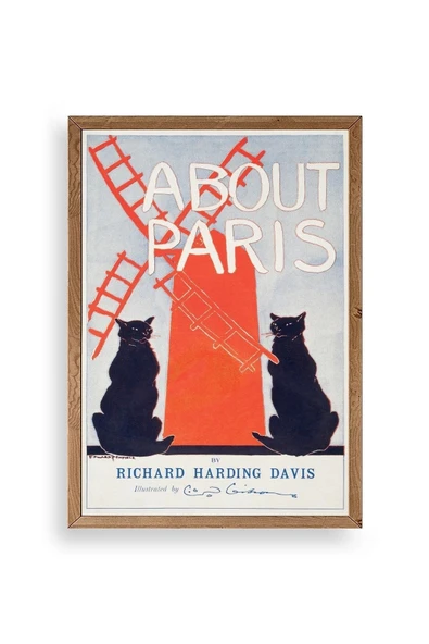 Richard Harding Davis Ahşap Çerçeveli Tablo 17 x 23 ürün görseli 1