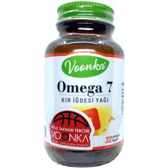 Voonka Omega 7 Kır İğdesi Yağı 500 mg 32 Yumuşak Kapsül - 1